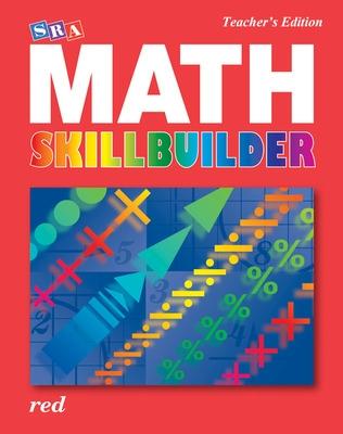 Book cover for SRA Math Skillbuilder - Teacher Edition Level 3 - Red