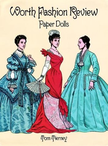 Book cover for Worth Fashion Review Paper Dolls