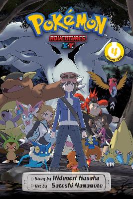 Book cover for Pokémon Adventures: X•Y, Vol. 4
