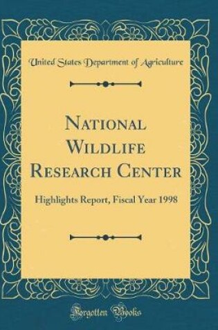 Cover of National Wildlife Research Center