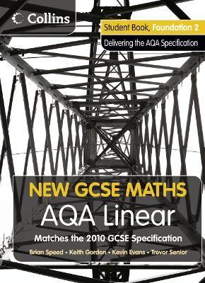 Book cover for AQA Linear Foundation 2 Student Book