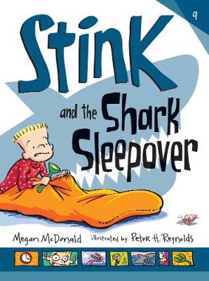 Book cover for Stink and the Shark Sleepover