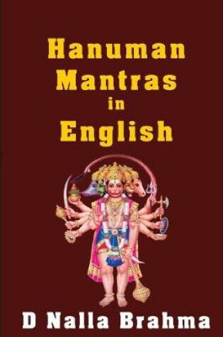 Cover of Hanuman Mantras in English
