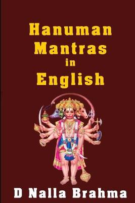 Book cover for Hanuman Mantras in English