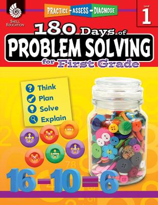 Cover of 180 Days of Problem Solving for First Grade