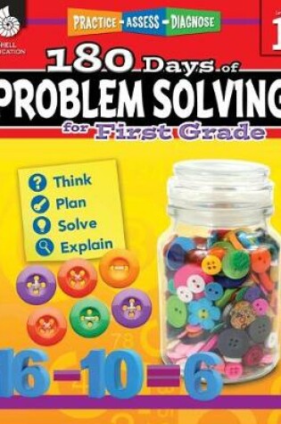 Cover of 180 Days of Problem Solving for First Grade