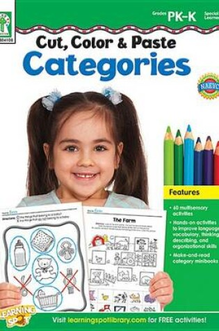 Cover of Cut, Color & Paste Categories, Grades Pk - K