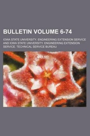 Cover of Bulletin Volume 6-74