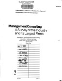 Book cover for A Management Consulting