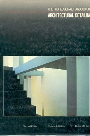 Cover of Professional Handbook of Architectural Detailing