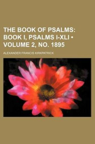 Cover of The Book of Psalms (Volume 2, No. 1895); Book I, Psalms I-XLI