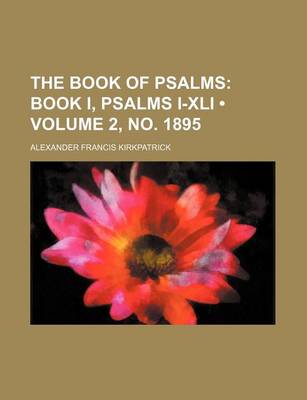 Book cover for The Book of Psalms (Volume 2, No. 1895); Book I, Psalms I-XLI