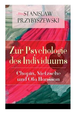 Book cover for Zur Psychologie des Individuums