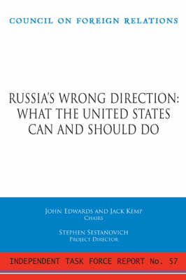 Book cover for Russia's Wrong Direction