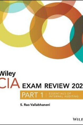 Cover of Wiley CIA Exam Review 2020, Part 1