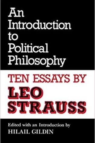 Cover of An Introduction to Political Philosophy