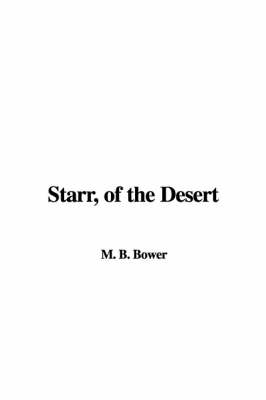 Book cover for Starr, of the Desert