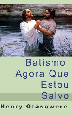 Book cover for Batismo, agora que estou salvo