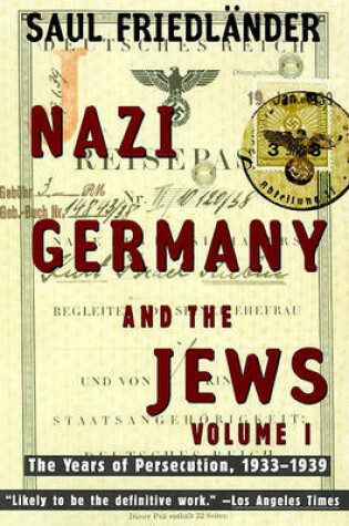 Cover of Nazi Germany and the Jews