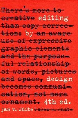 Cover of Editing by Design