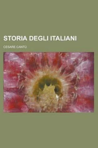 Cover of Storia Degli Italiani