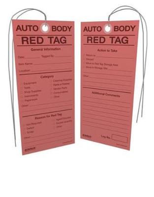 Book cover for 5S Auto Body Red Tags