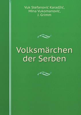 Book cover for Volksmärchen der Serben