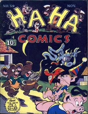 Book cover for Ha Ha Comics Number 59 Humor Comic Book