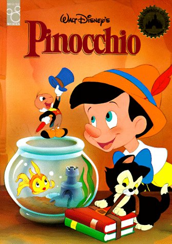 Book cover for Pinocchio