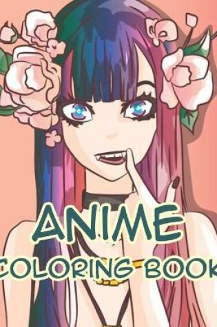 Cover of Anime Coloring Book