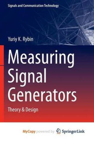 Cover of Measuring Signal Generators