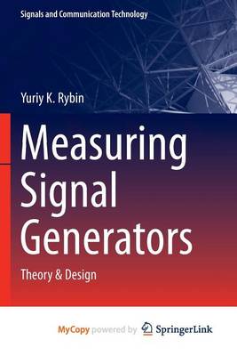 Book cover for Measuring Signal Generators