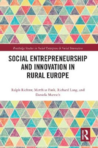 Cover of Social Entrepreneurship and Innovation in Rural Europe