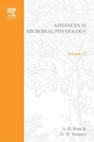 Cover of Adv in Microbial Physiology Vol 12 APL