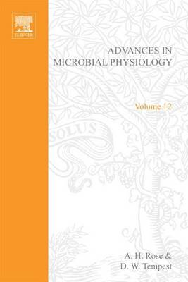 Book cover for Adv in Microbial Physiology Vol 12 APL