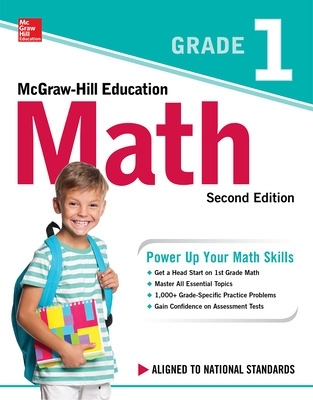 Book cover for McGraw-Hill Education Math Grade 1, Second Edition