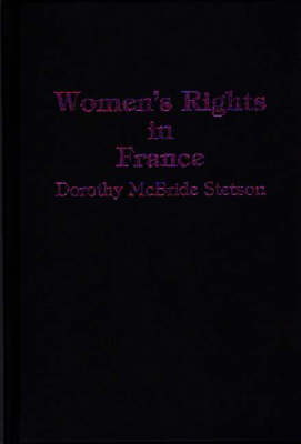 Book cover for Women's Rights in France