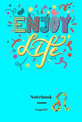 Book cover for Lined Notebook Leo Sign Cover Color Aqua 160 pages 6x9-Inches
