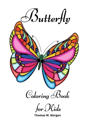 Book cover for Butterfly Coloring Book for Kids