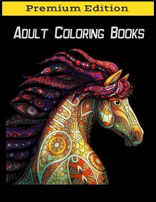 Book cover for Adult Coloring Books