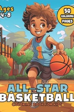 Cover of All-Star Basketball Coloring Book