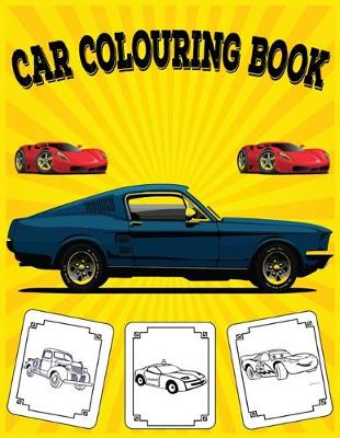 Book cover for Car Colouring Book