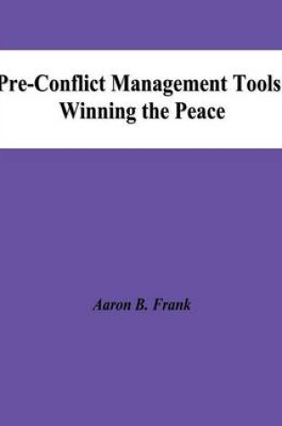 Cover of Pre-Conflict Management Tools
