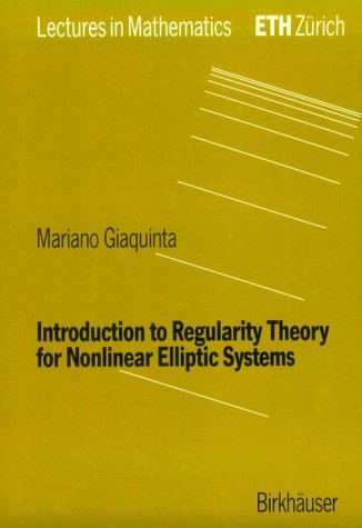 Book cover for Introduction to Regularity Theory for Nonlinear Elliptic Systems