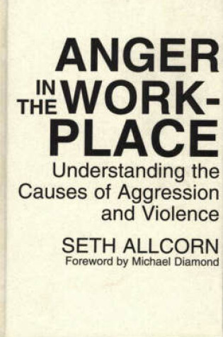 Cover of Anger in the Workplace