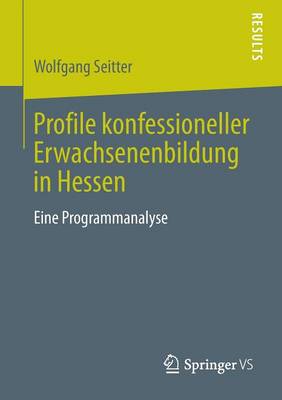 Book cover for Profile konfessioneller Erwachsenenbildung in Hessen