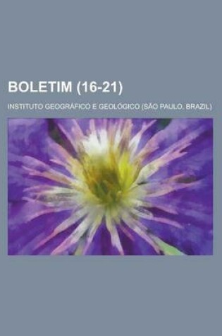 Cover of Boletim (16-21 )