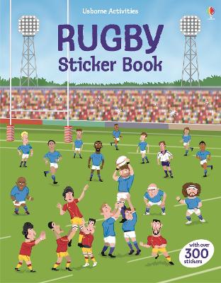 Book cover for Rugby Sticker book
