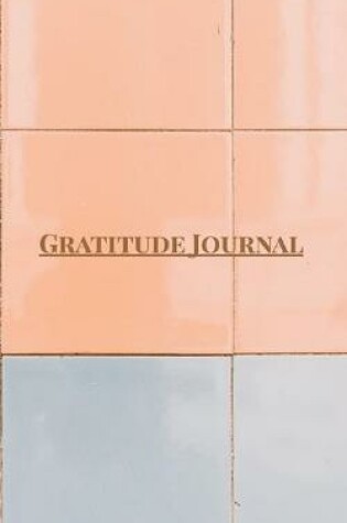 Cover of Gratitude Writing Notebook Journal Diary College Ruled Paper