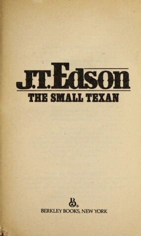 Book cover for The Small Texan